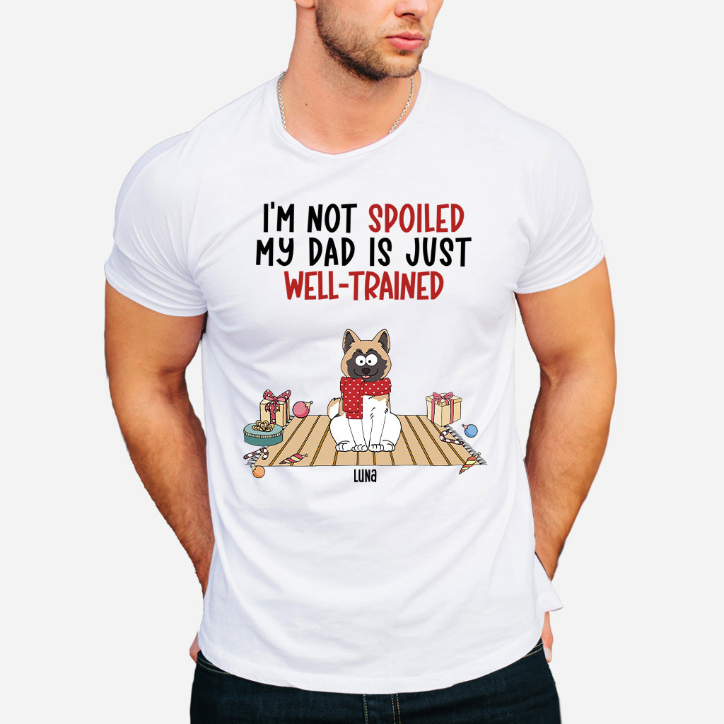 Well Trained Mom/Dad - Personalized Dog T-shirt And Hoodie