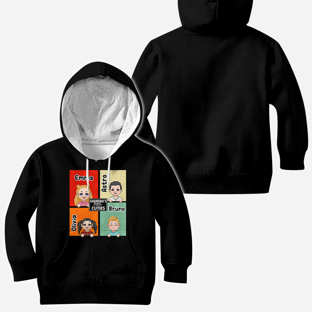 Les petits chouchous de grand-mère - Cadeau pour grand-mère, tante - T-shirt personnalisé intégral