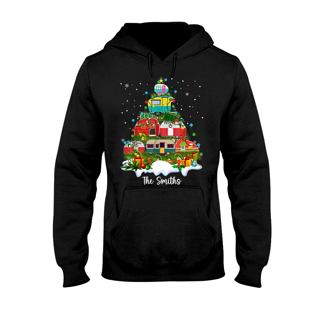 Joyeux Noël au camping ! - T-shirt et sweat à capuche personnalisés pour le camping