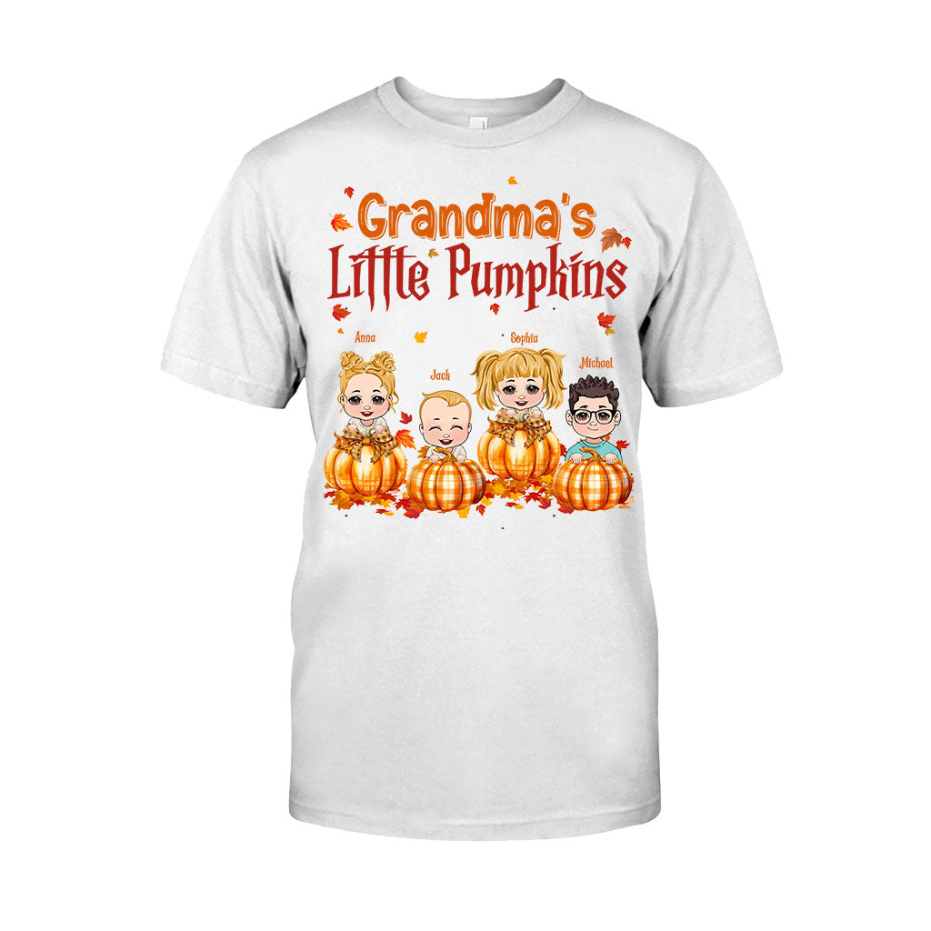 Les petites citrouilles de grand-mère - T-shirt et sweat à capuche personnalisés pour grand-mère