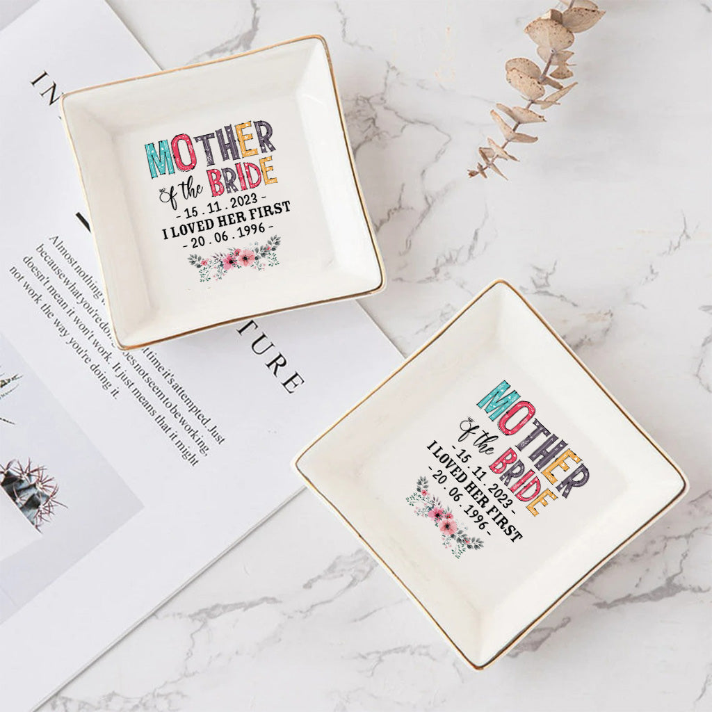 Mother Of The Bride - Personalized Mother Jewelry Dish