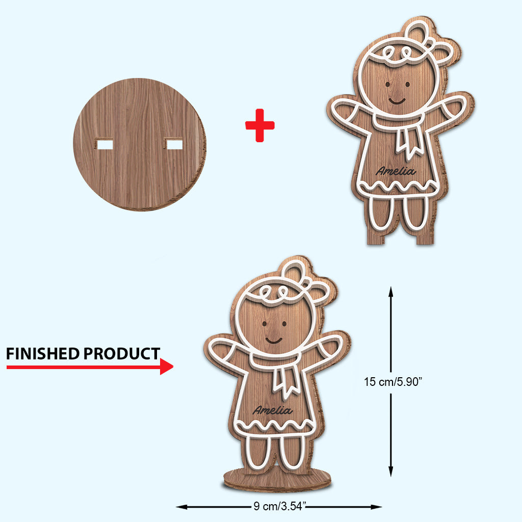 Grandma's Perfect Batch - Gift for grandma, mom, dad, grandpa - Personalized Freestanding Wood Plaque