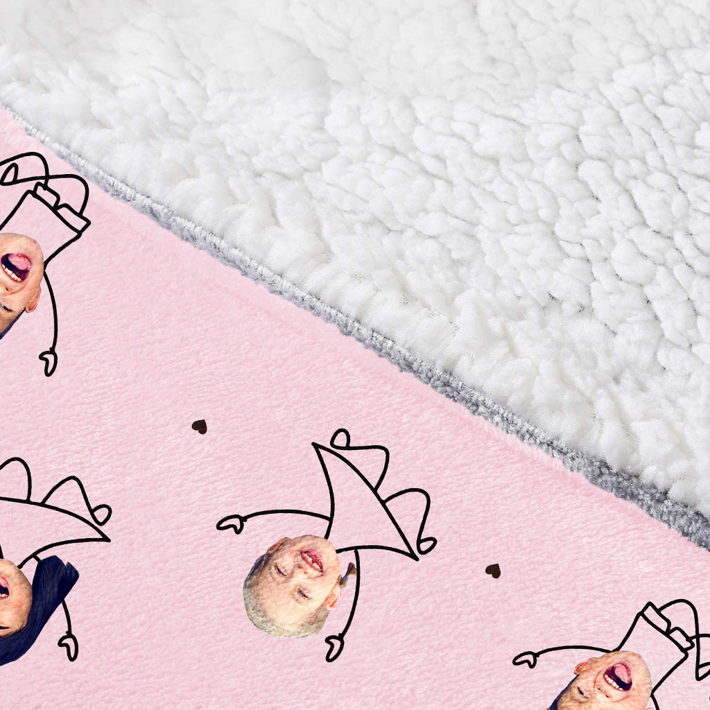 My Greatest Blessing - Personalized Mother's Day Mother Blanket Hoodie