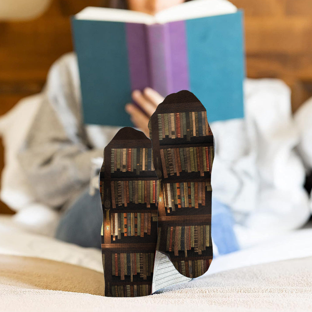 Just A Girl – personalisierte Buchsocken