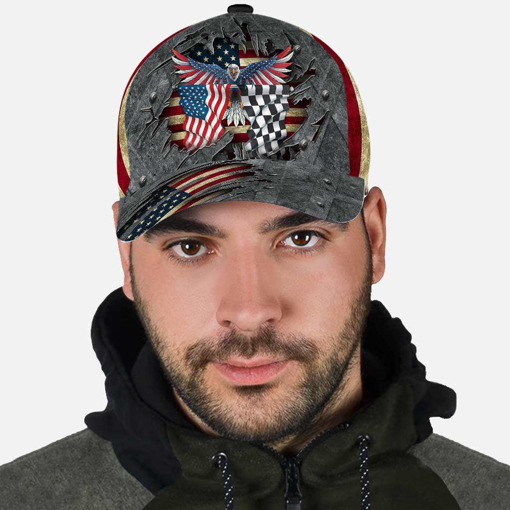 Course sur piste de terre - Casquette classique du jour de l'indépendance