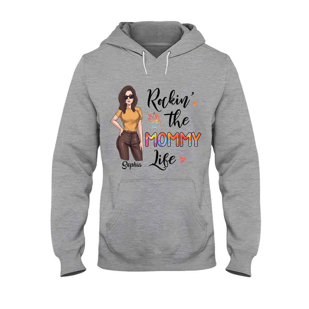 Rockin' The Nana Life - Gift for grandma, mom - Personalized T-shirt And Hoodie