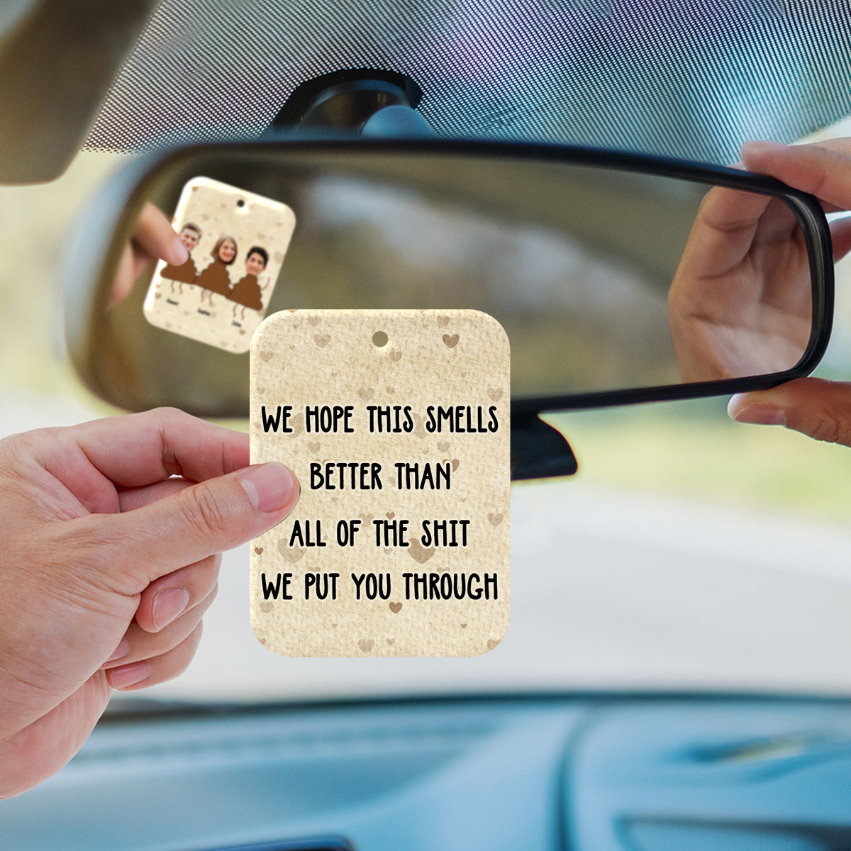 Hope This Smells Better - Personalized Mother Rectangle Air Freshener