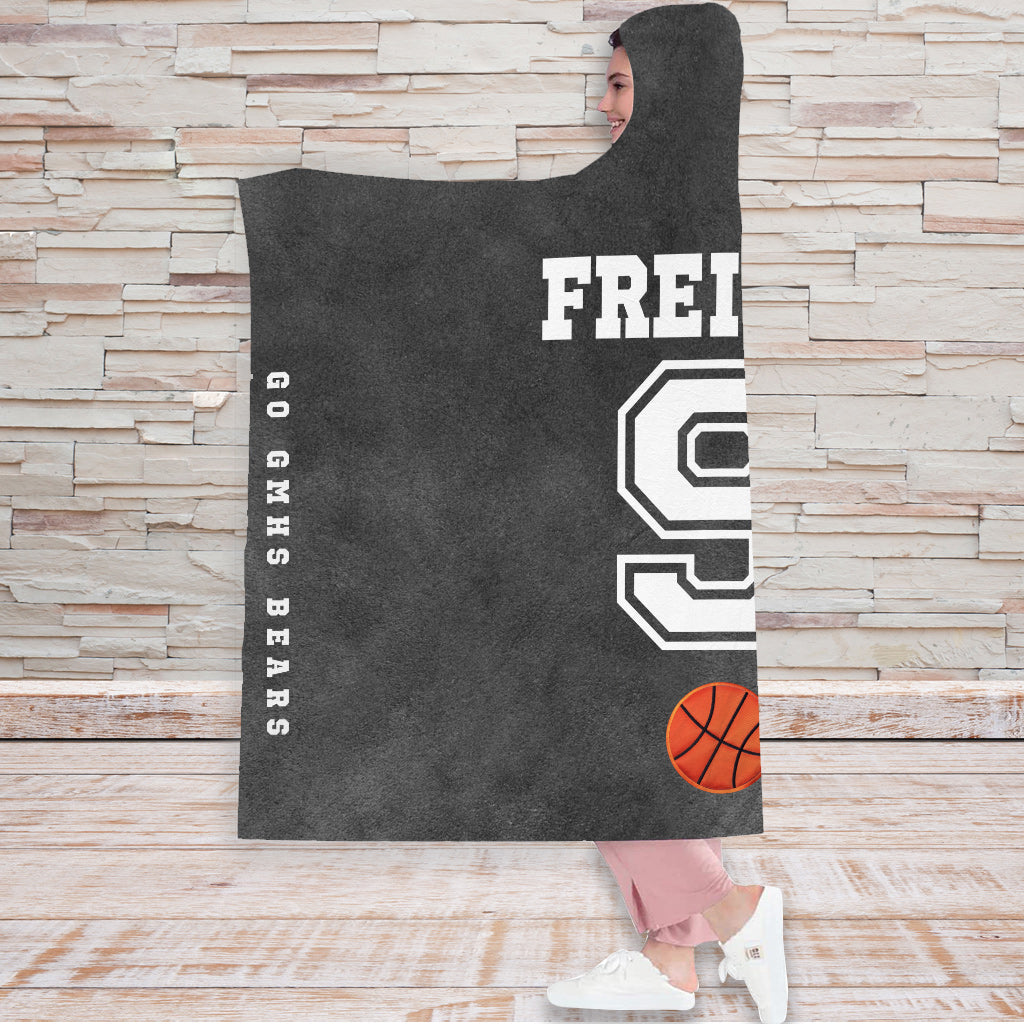 Sportbegeisterte aufgepasst! - Personalisierte Basketball-Kapuzendecke