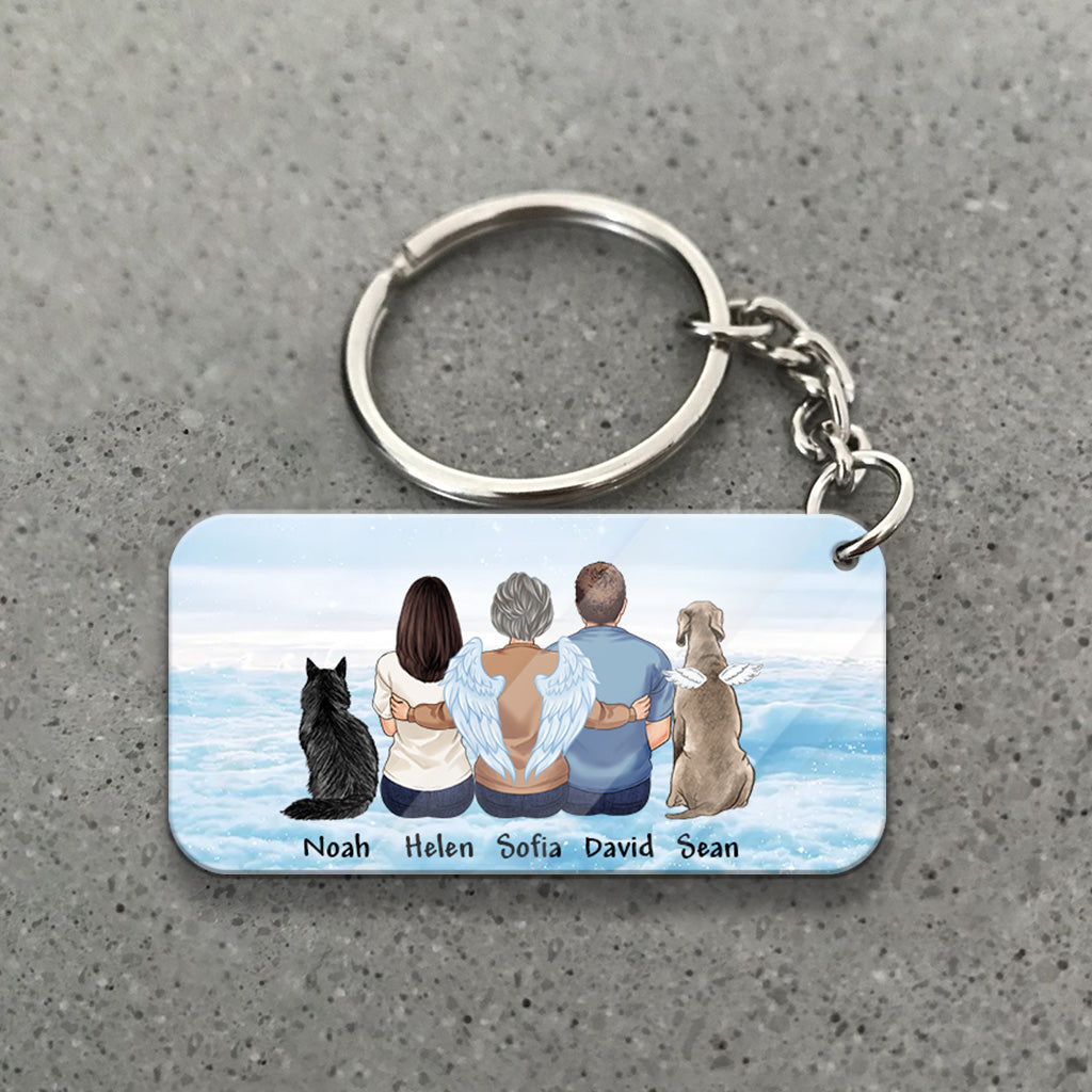 I'm Always With You - Personalized Memorial Keychain