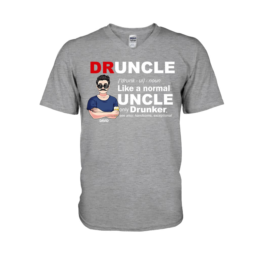 Druncle – Personalisiertes Onkel-T-Shirt & Hoodie