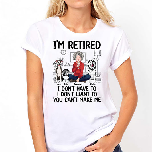 Je suis retraité - T-shirt et sweat à capuche personnalisés pour retraités