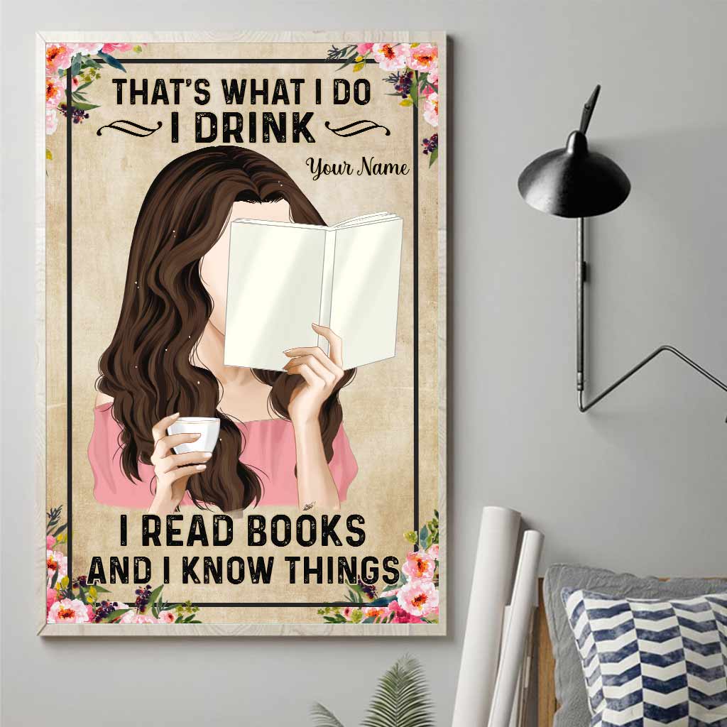 Amoureux des livres - Affiche de livre personnalisée