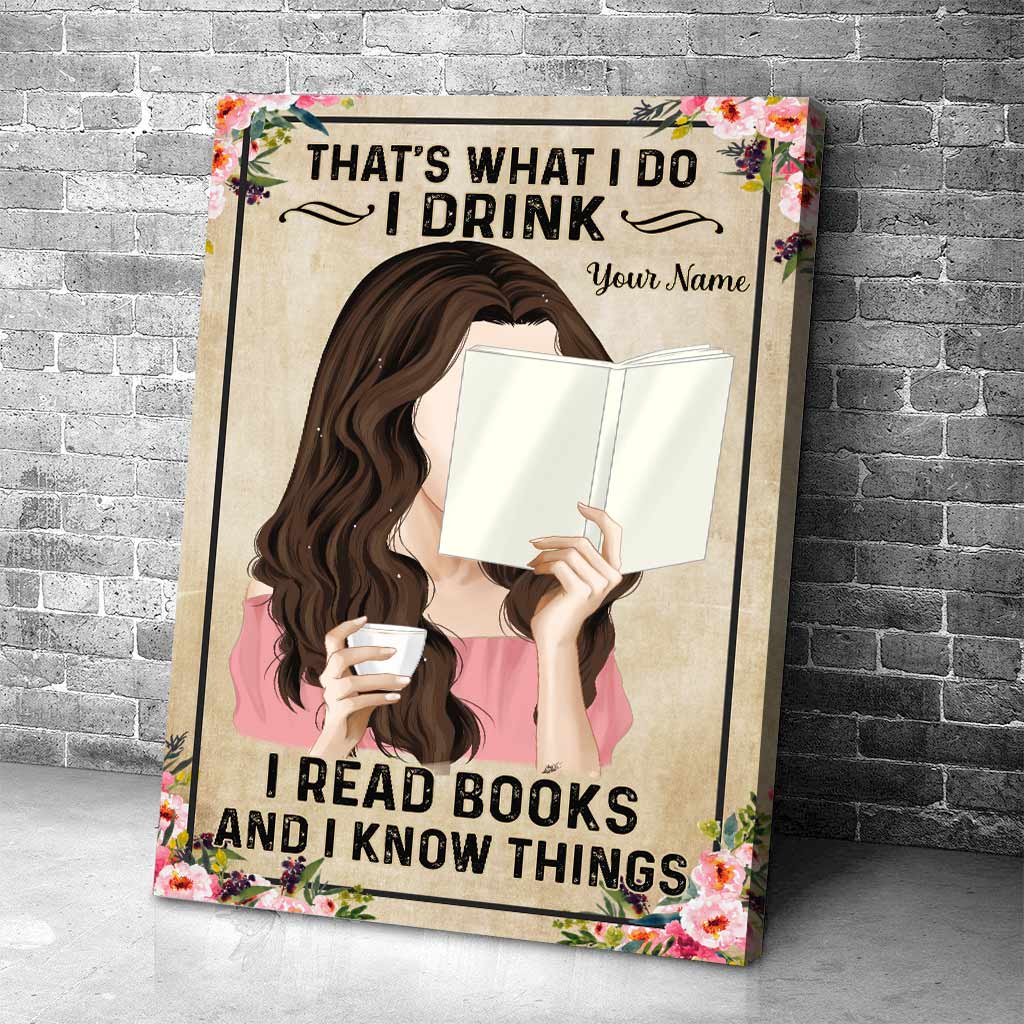 Amoureux des livres - Affiche de livre personnalisée