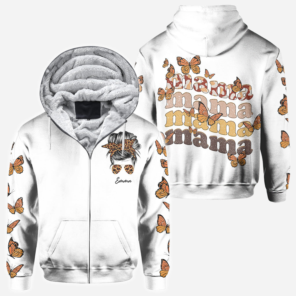 Mama - Personalized Mother's Day Mother All Over T-shirt and Hoodie