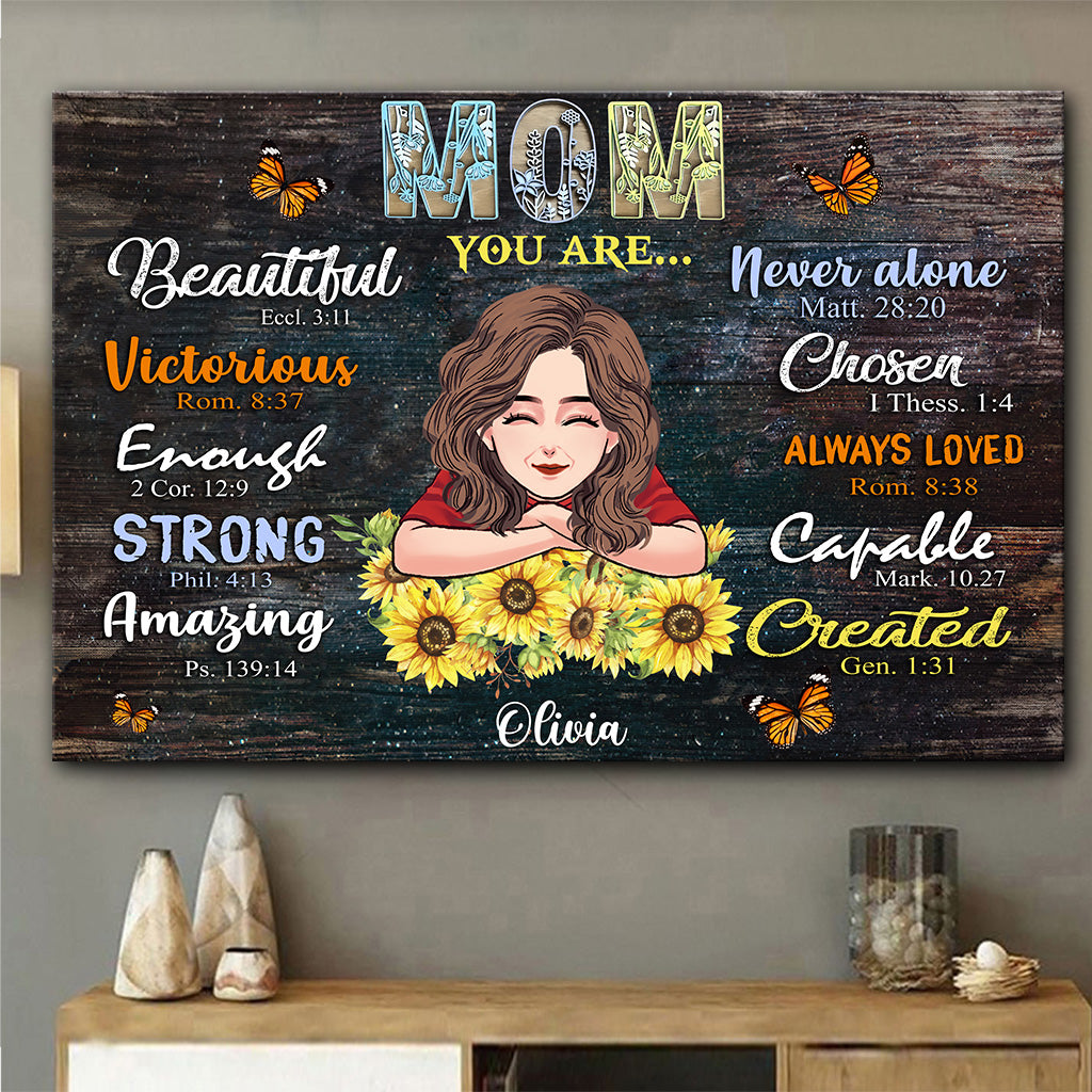 Mom You Are - Personalized Mother's Day Mother Canvas And Poster