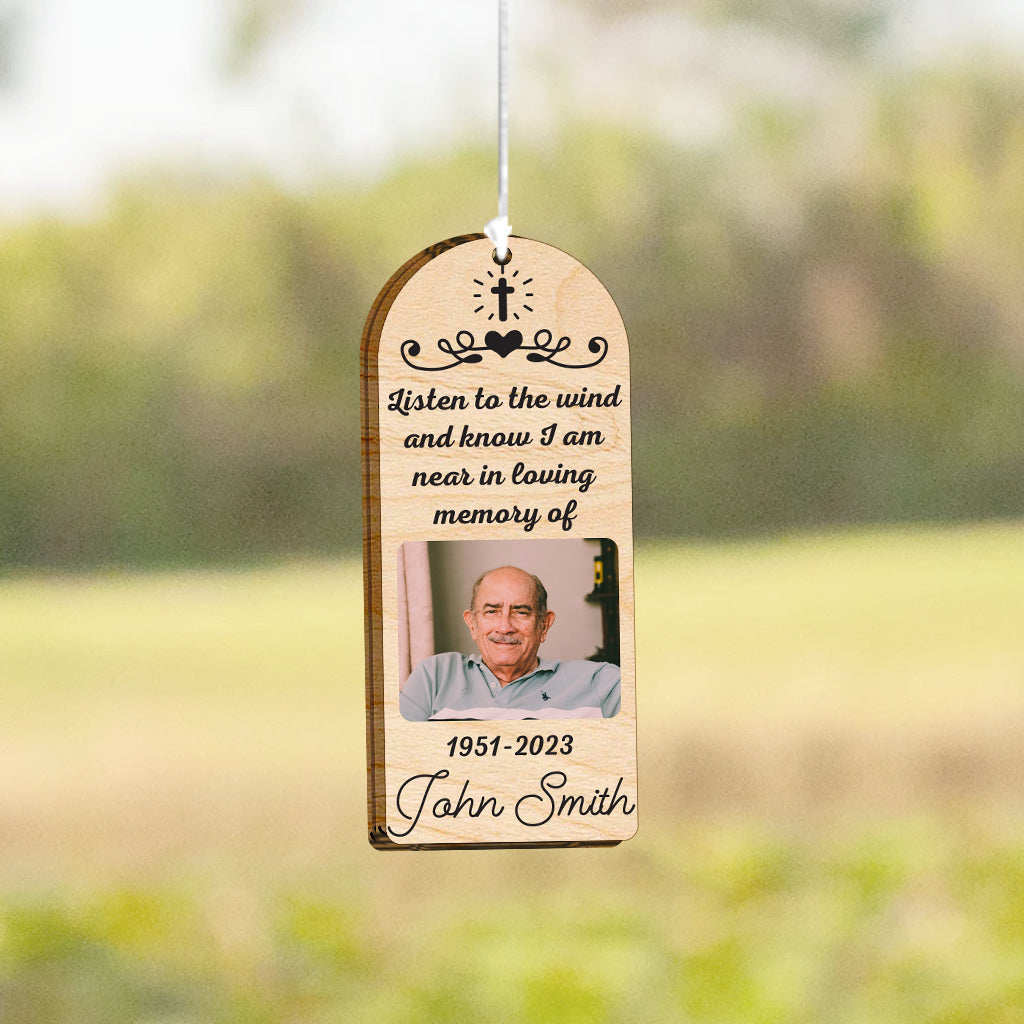 Listen To The Wind - Personalized Memorial Wind Chime