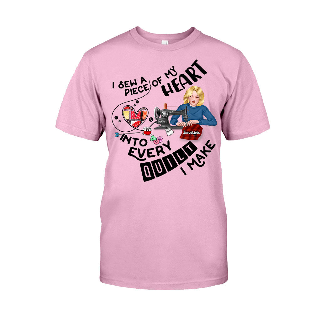 Ich nähe ein Stück meines Herzens – personalisiertes Näh-T-Shirt und Hoodie