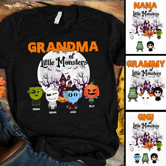 Grandma Halloween - Personalized Halloween T-shirt And Hoodie