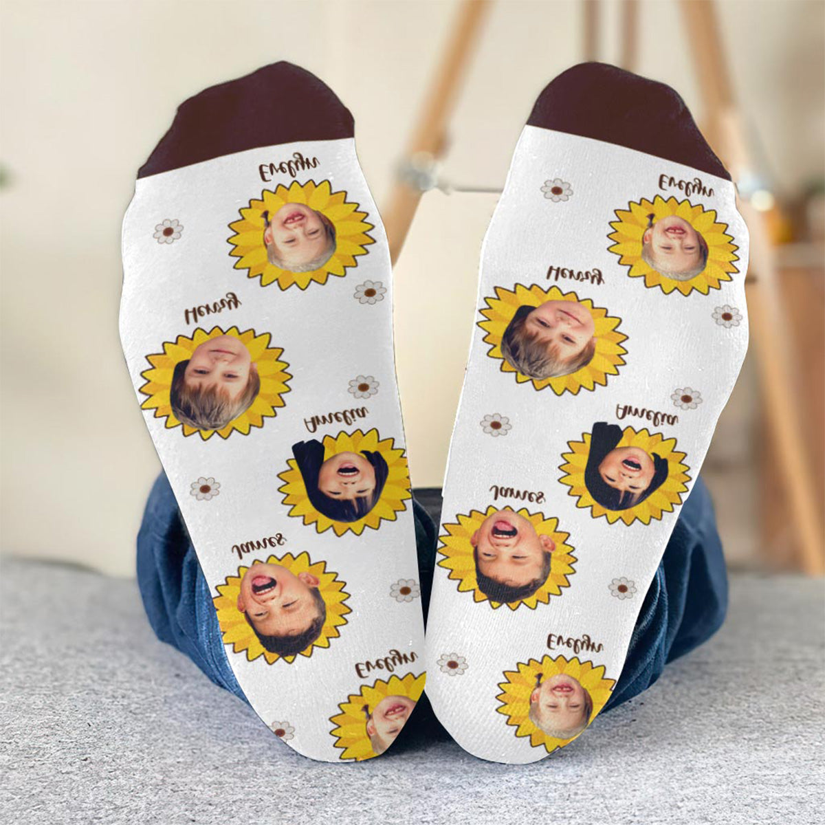 Hello Sunshine - Personalized Mother's Day Mother Socks