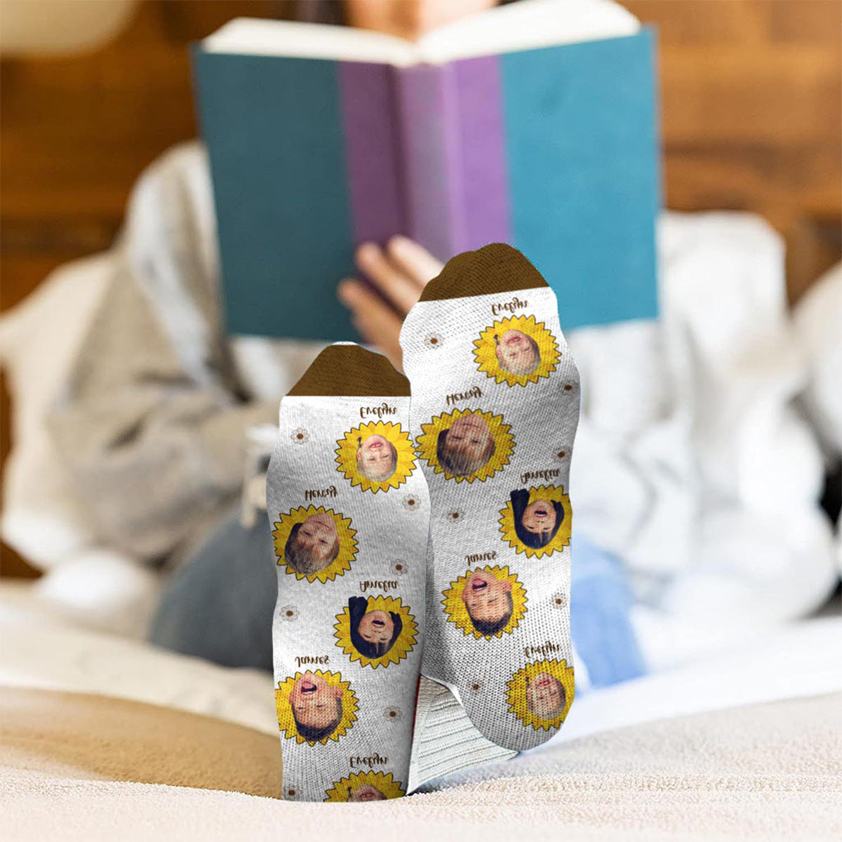 Hello Sunshine - Personalized Mother's Day Mother Socks