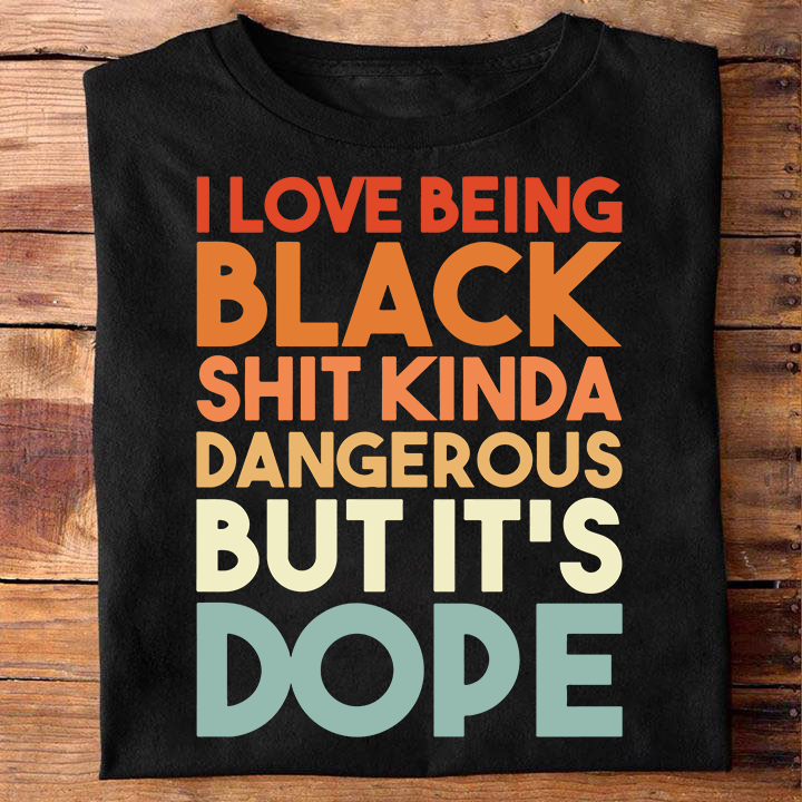 T-shirt et sweat à capuche Black Dope afro-américain 0224