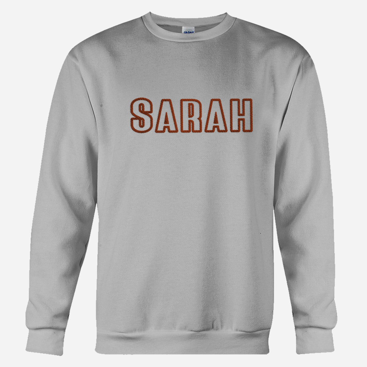 Personalisierter, bestickter Pullover für Tante mit individuellem Namen