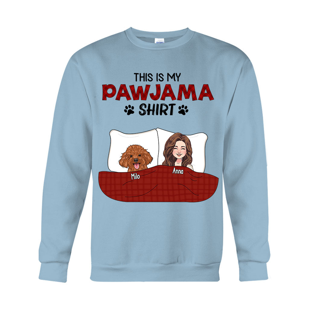 Mon T-shirt Pyjama pour Chien - T-shirt et sweat à capuche personnalisés pour chien