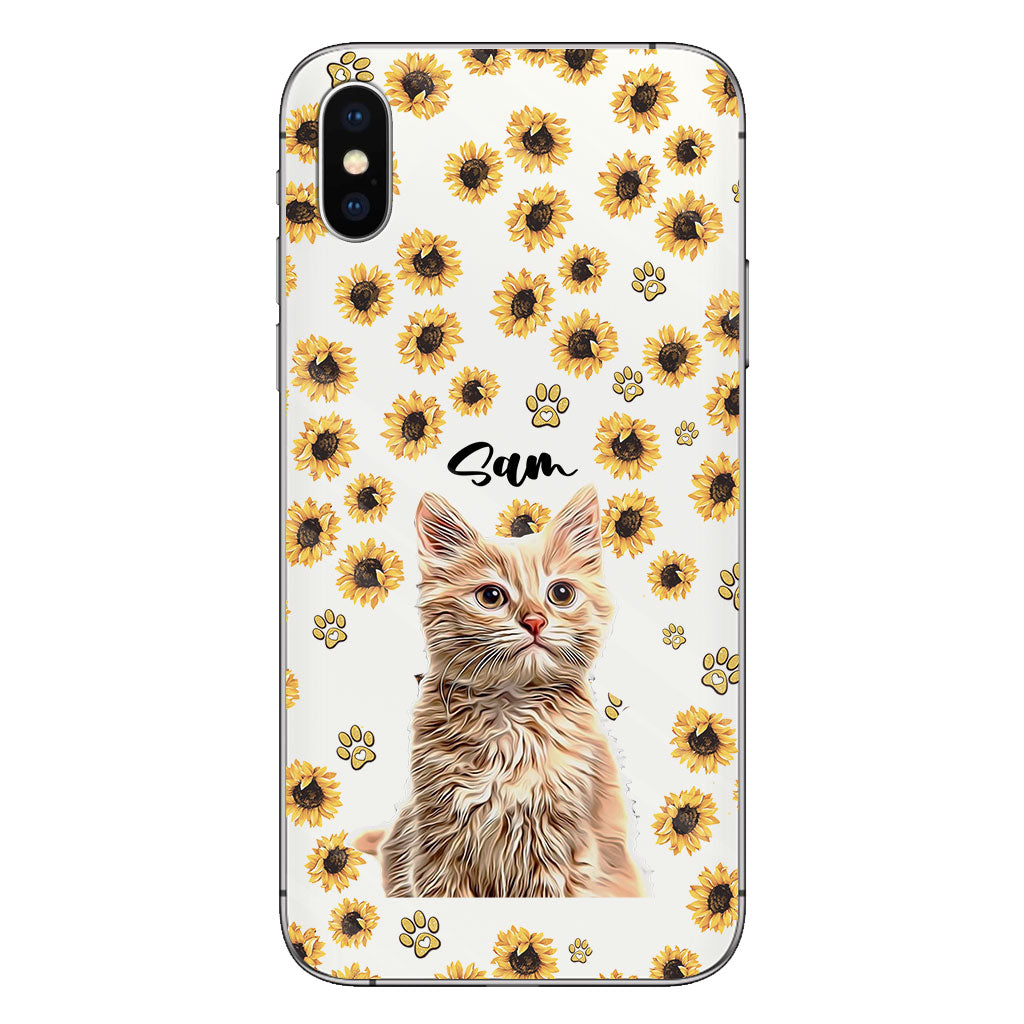 You Are My Sunshine - Personalized Dog Clear Phone Case
