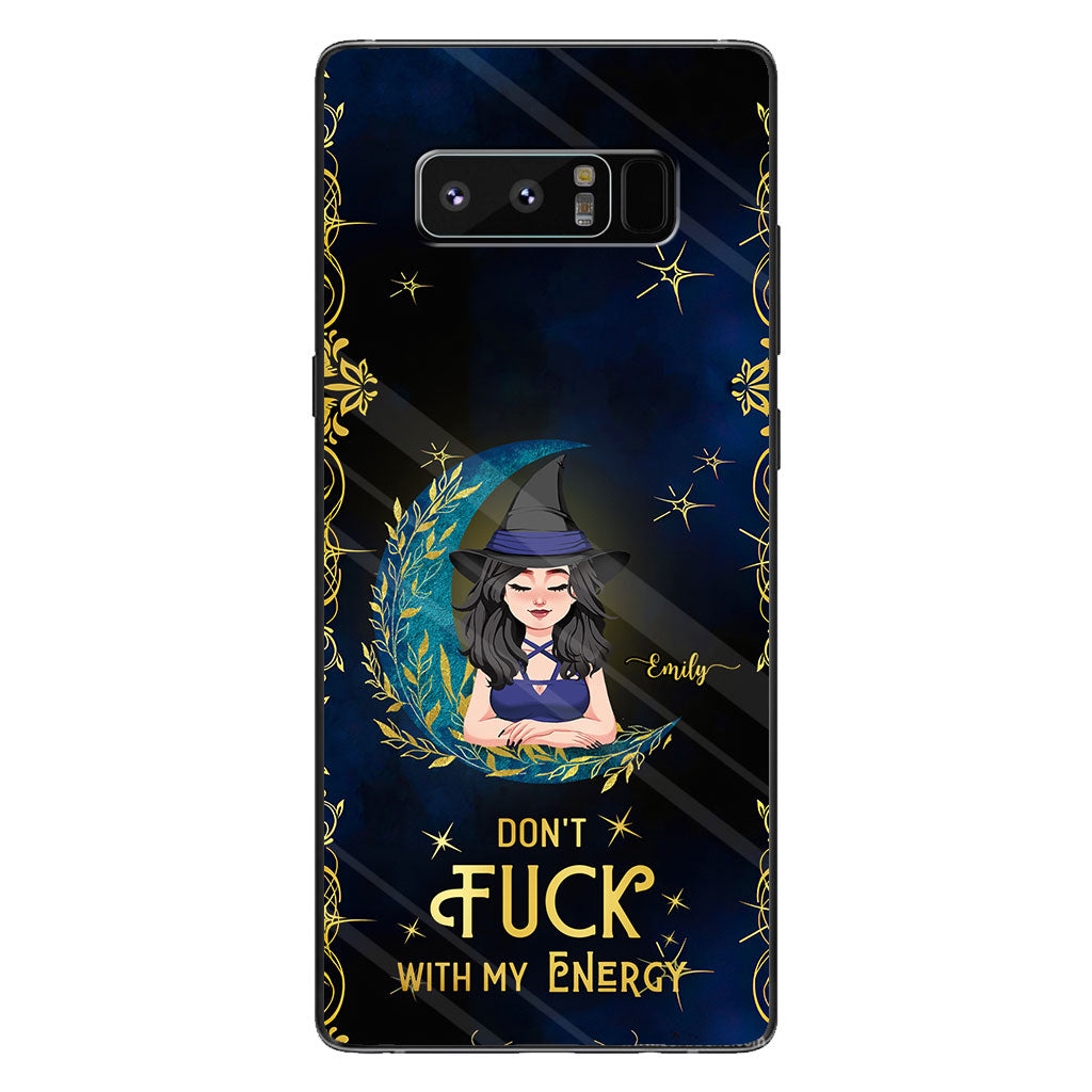 Don't F With My Energy - Personalized Witch Phone Case