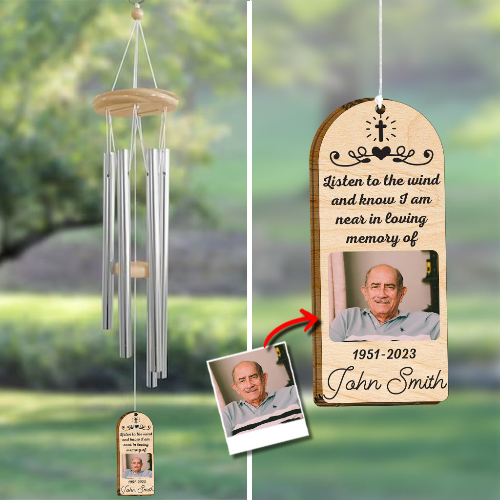 Listen To The Wind - Personalized Memorial Wind Chime