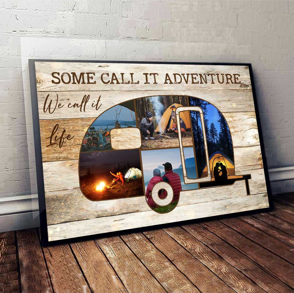 Manche nennen es Abenteuer – Personalisiertes Campingposter