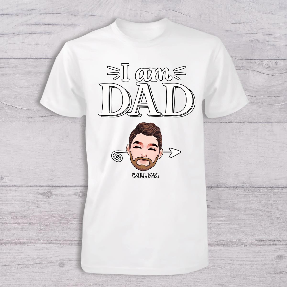 If Lost Return To Dad - Personalized Father T-shirt And Baby Onesie