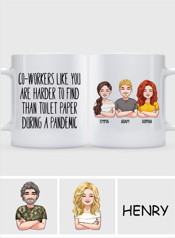 Des collègues comme toi, c'est plus dur ! – Mug personnalisé pour collègues