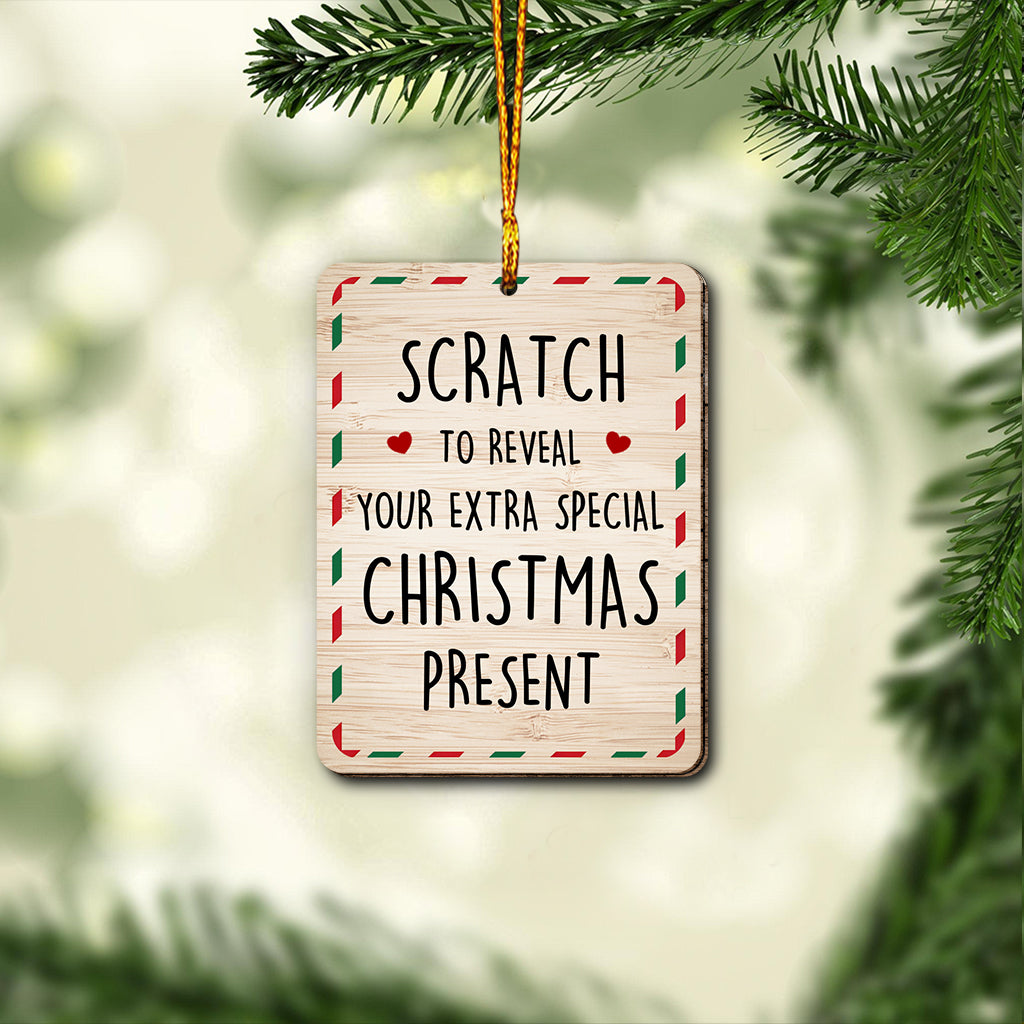 Scratch To Reveal - Personalized Couple Ornament