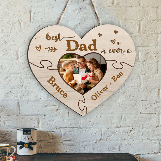Best Nana Ever - Gift for grandma, grandpa, mom, dad, aunt, uncle, sister, brother - Personalized Wood Sign
