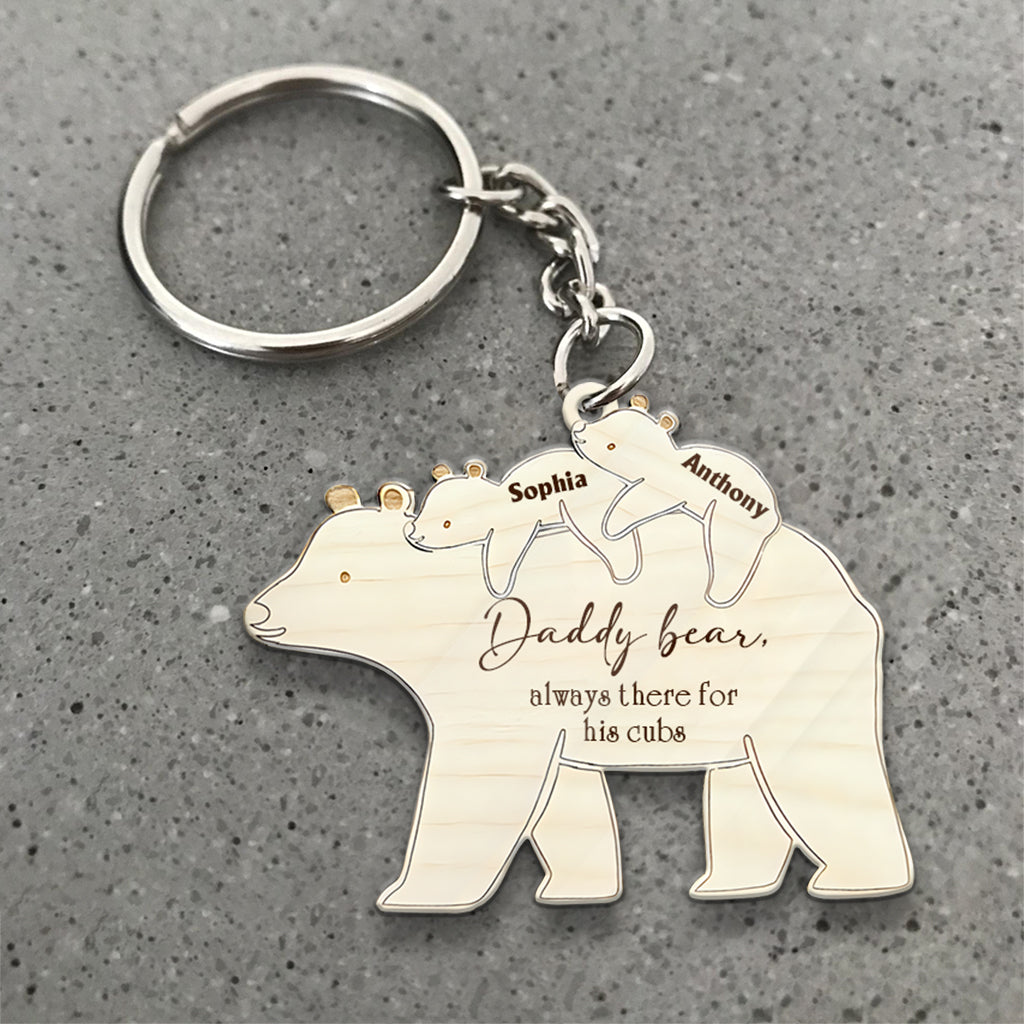 We Love You - Gift for dad - Personalized Keychain