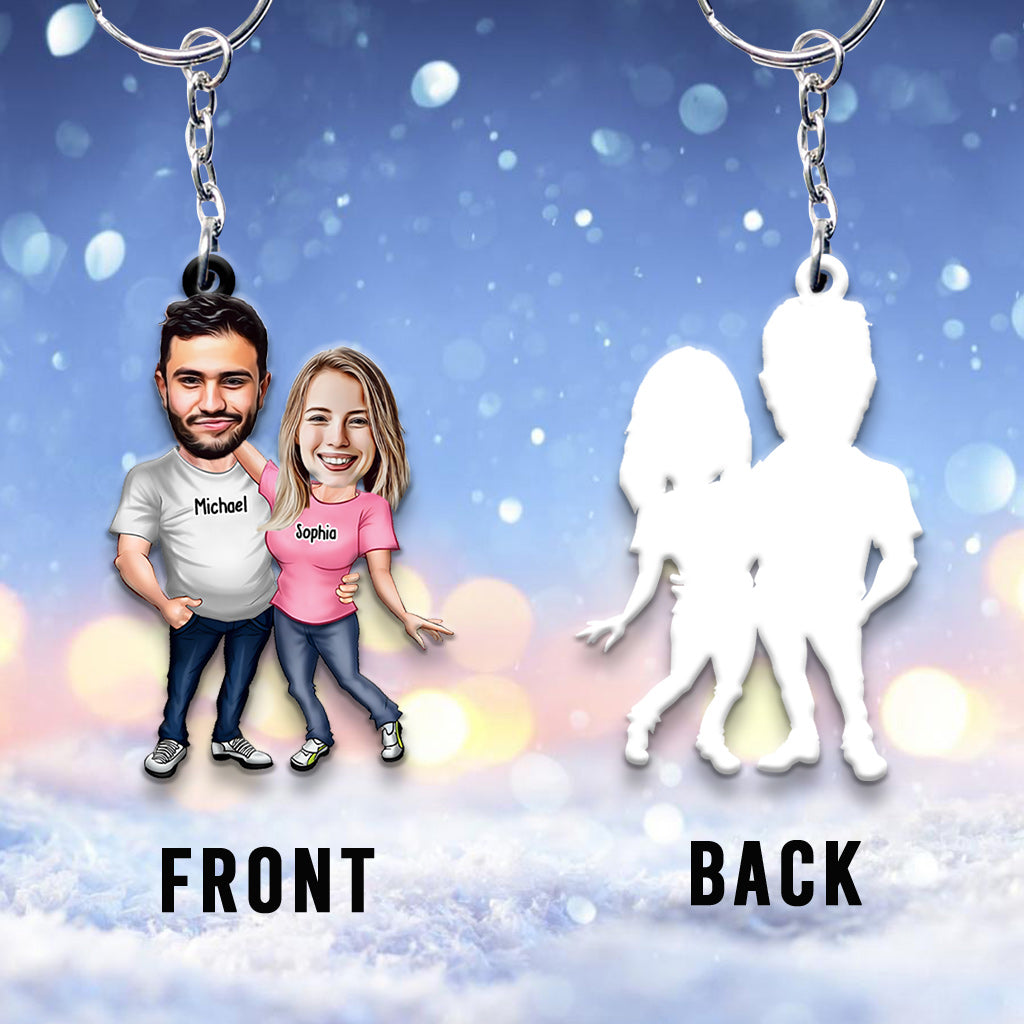 I'm Your No Return Or Refund - Personalized Couple Keychain