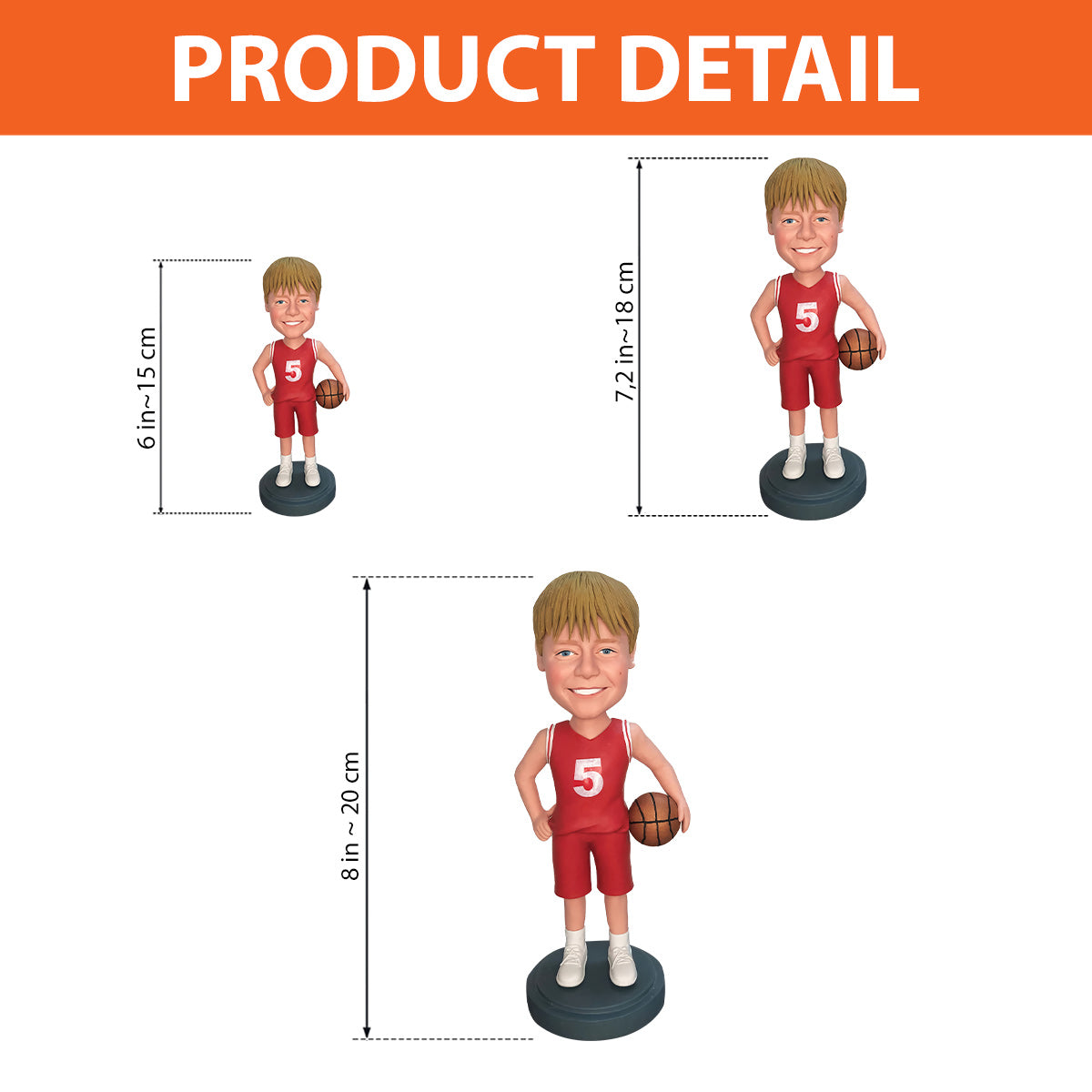 Passionné de basketball ? - Figurine de basket-ball personnalisée