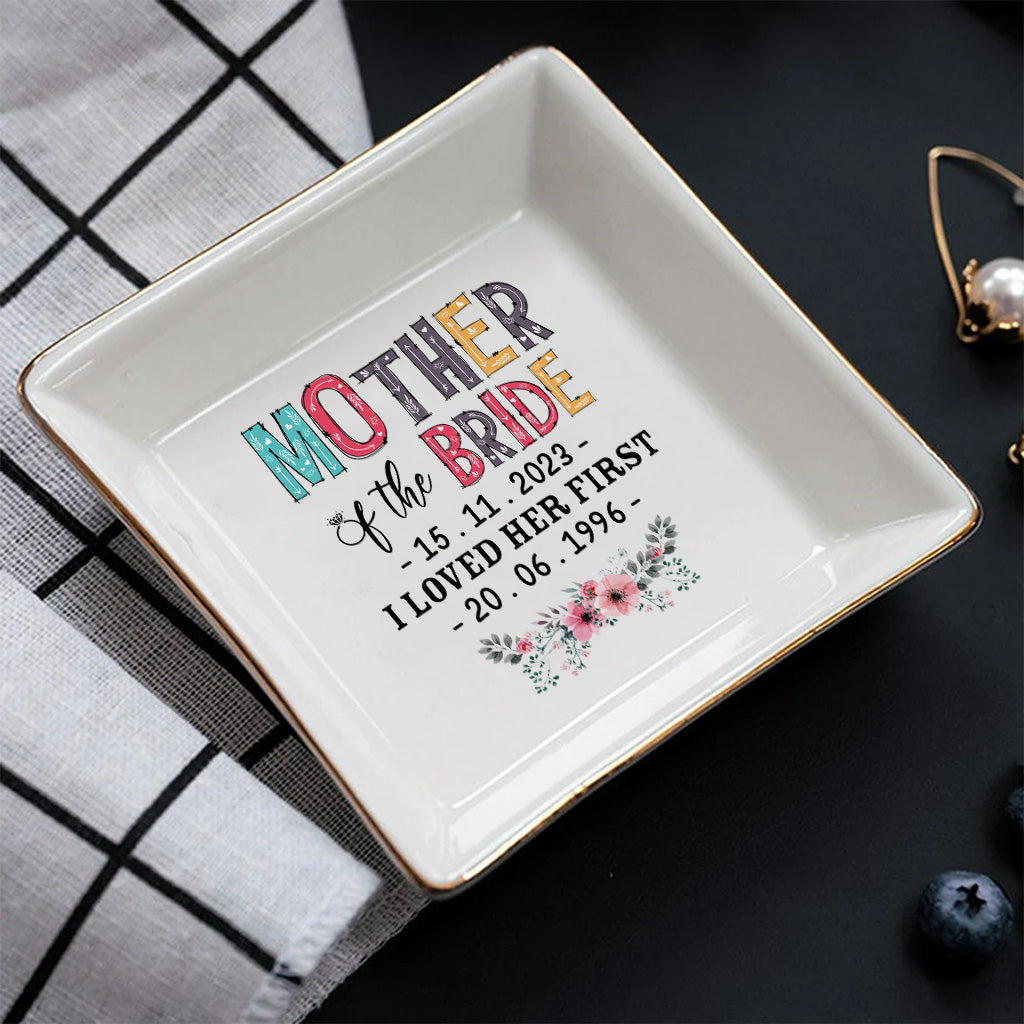 Mother Of The Bride - Personalized Mother Jewelry Dish