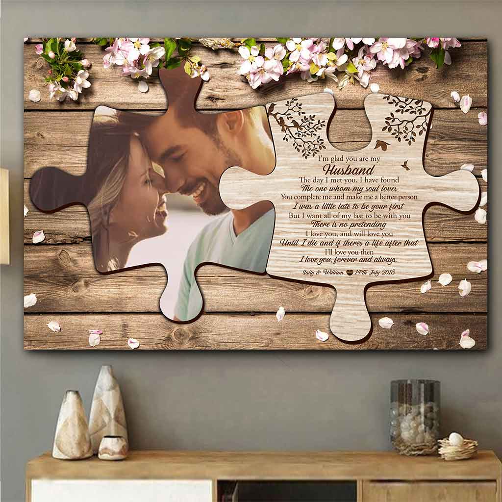 I'm Glad That I Have You - Personalized Couple Poster