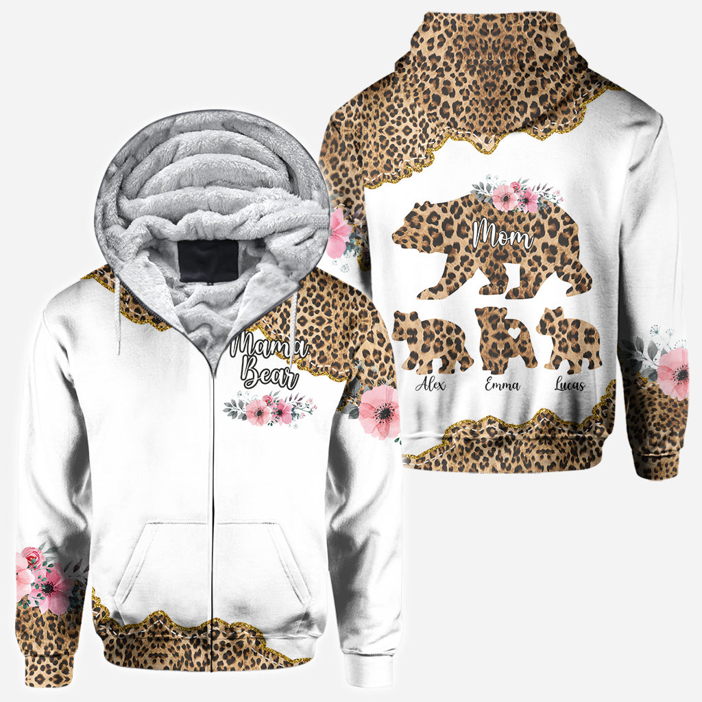 Mama Bear - Personalized Mother All Over Shirt