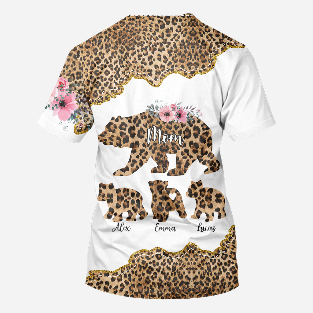 Mama Bear - Personalized Mother All Over Shirt