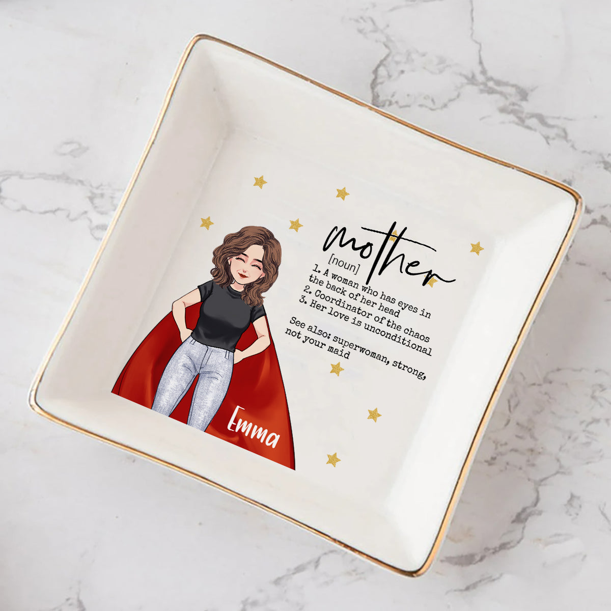 Mother - Personalized Mother's Day Mother Jewelry Dish