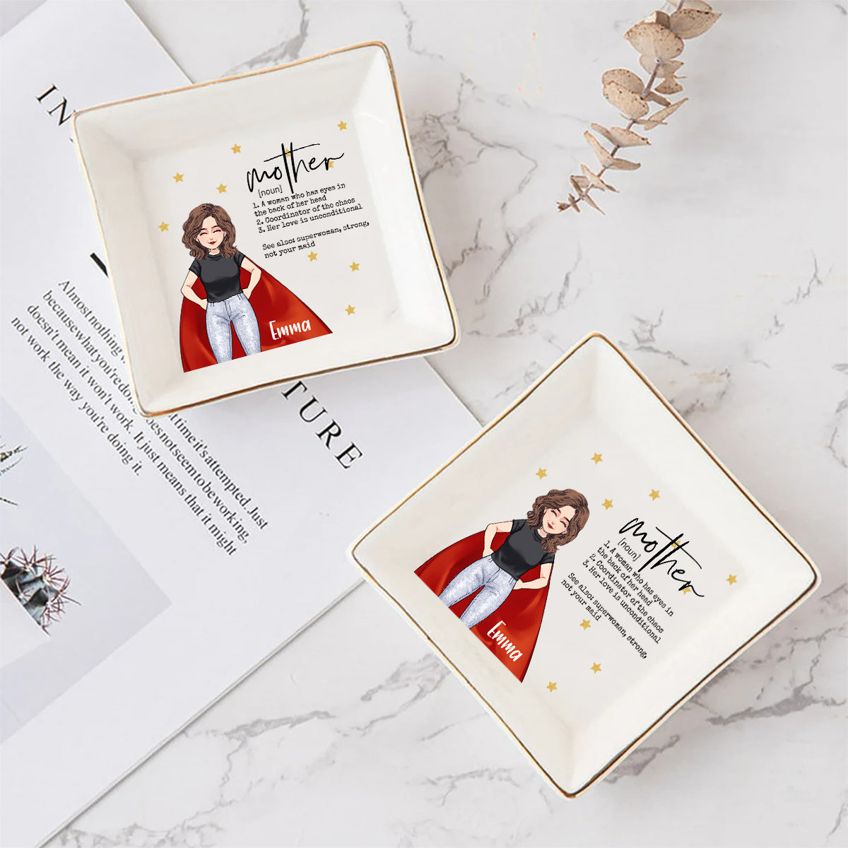 Mother - Personalized Mother's Day Mother Jewelry Dish