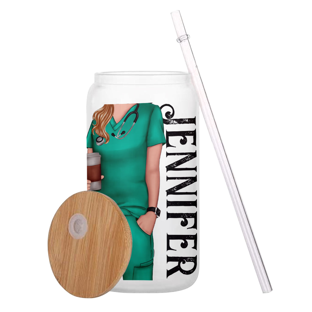 Nurse Life - Personalized Nurse Can Glass