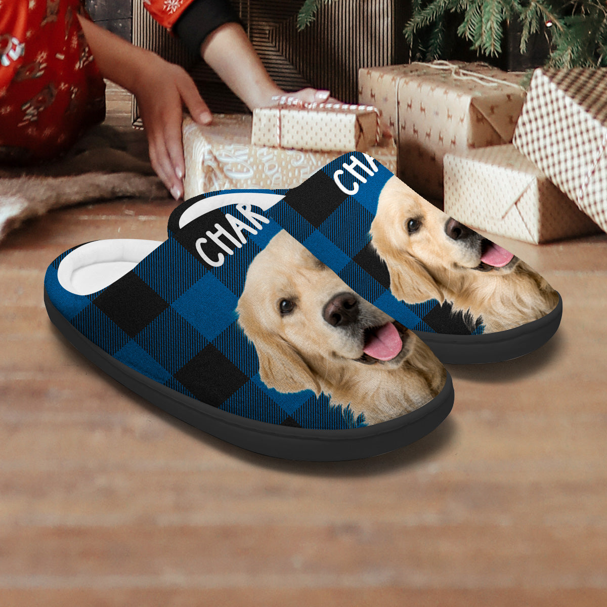 Pantoufles personnalisées pour chien