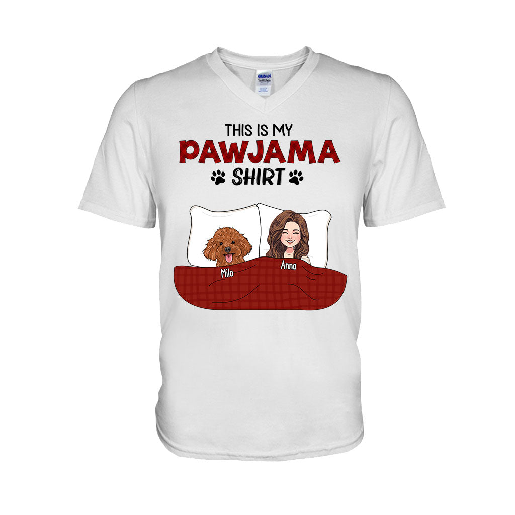 Mon T-shirt Pyjama pour Chien - T-shirt et sweat à capuche personnalisés pour chien
