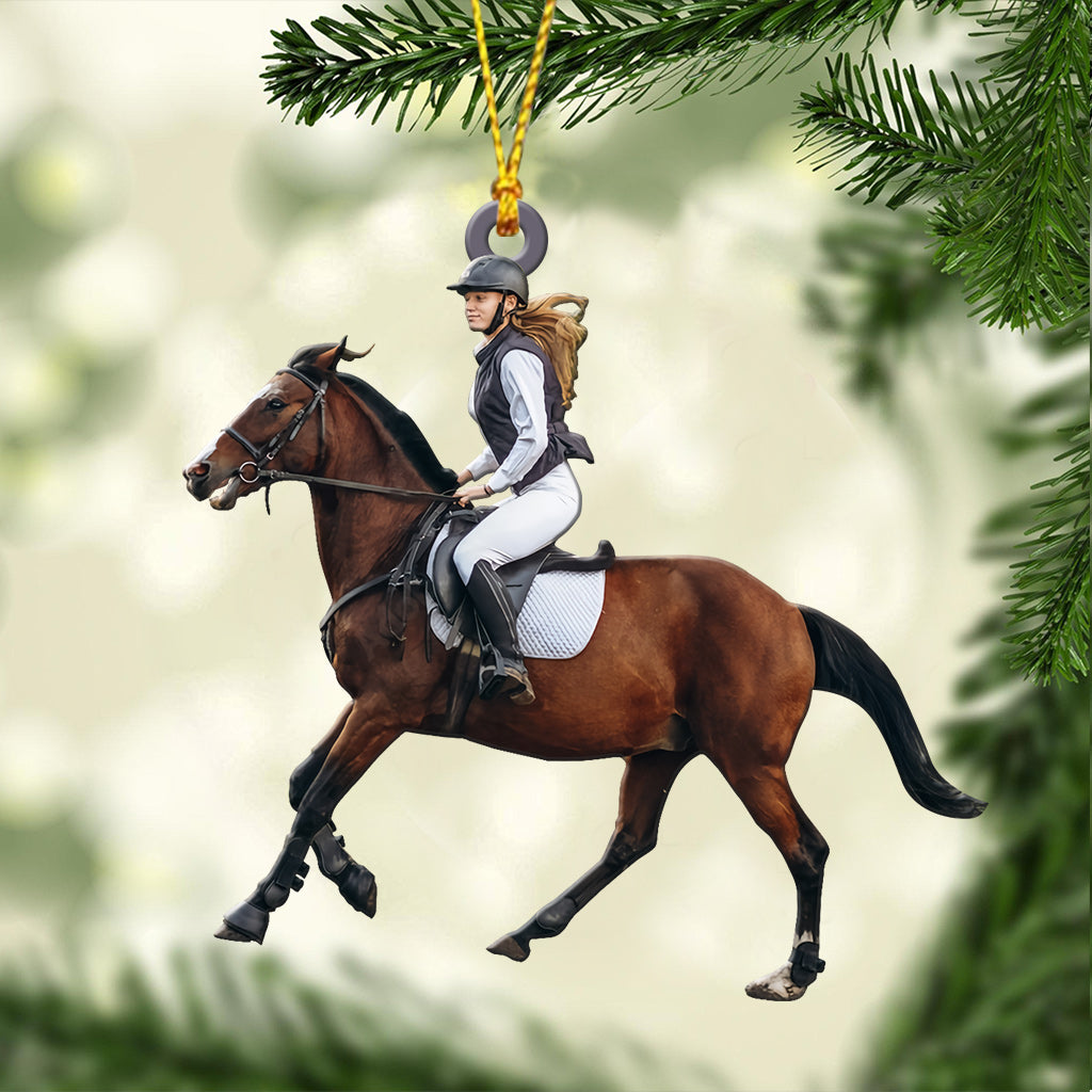 Horse Lover - Personalized Horse Ornament