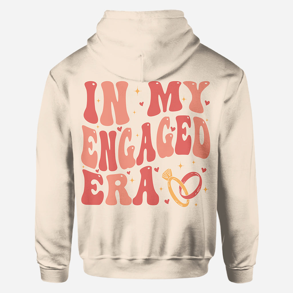 À l'époque de mes fiançailles - cadeau de mariage pour la mariée - T-shirt personnalisé intégralement