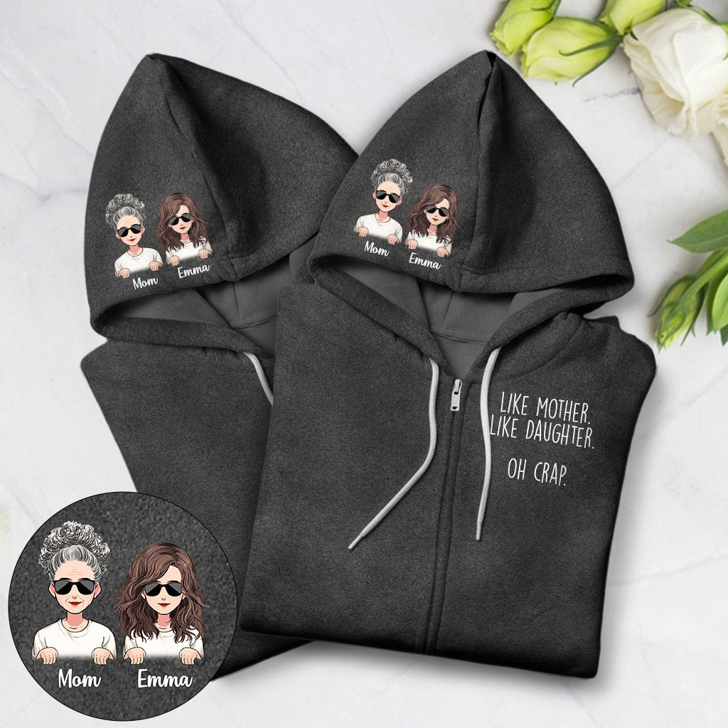 Like Mother Like Daughter - Gift for mom, daughter, son, toddler - child (2- 16 year) - Personalized All Over Shirt